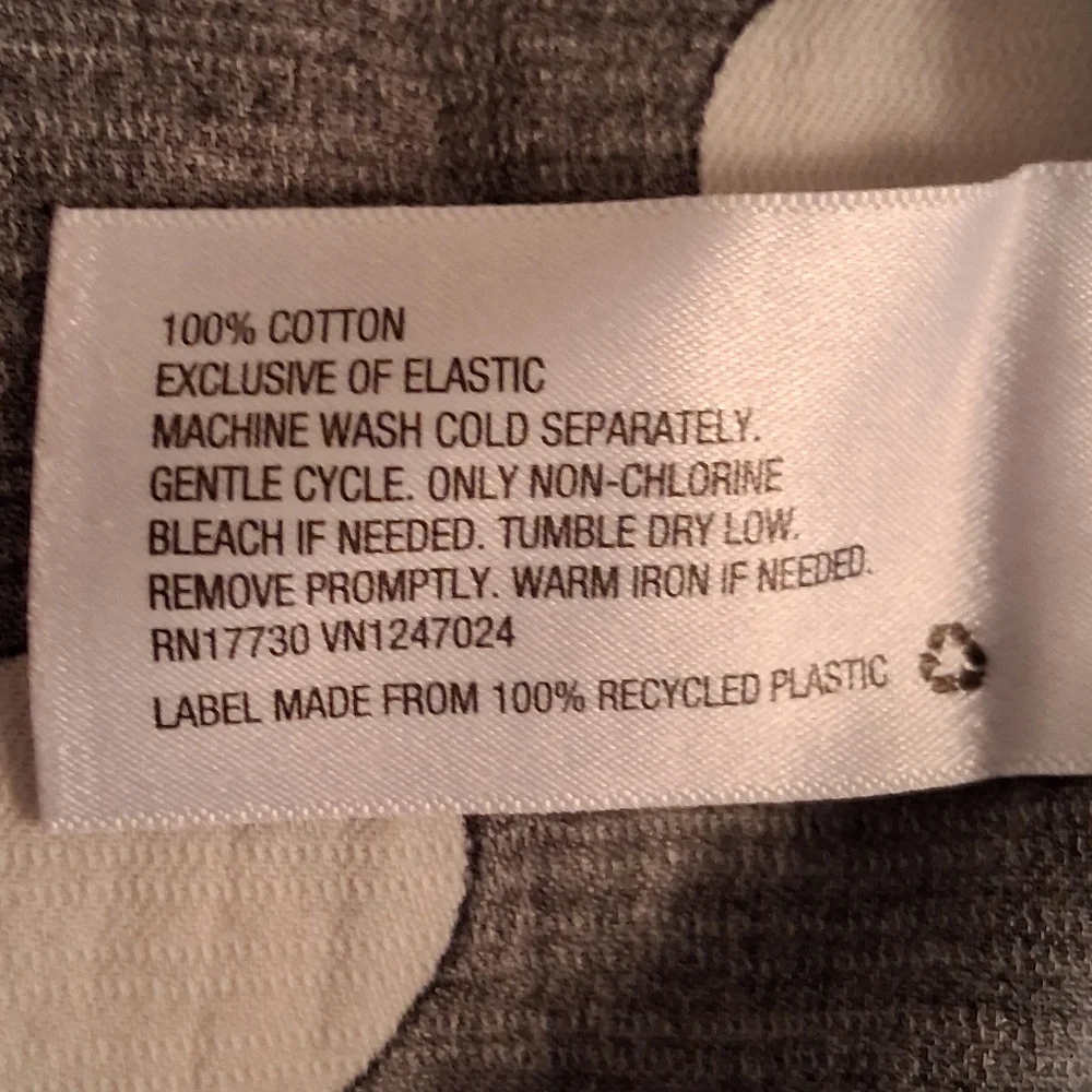 Ava & Viv Polkadot Black And White Babydoll Dress.  XL - Picture 7 of 7